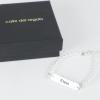 Joyas personalizadas: Pulsera de plata niña grabada Joyas personalizadas: Pulsera de plata niña grabada