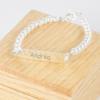 Joyas personalizadas: Pulsera de plata niña grabada Joyas personalizadas: Pulsera de plata niña grabada