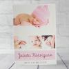 Tarjetas personalizadas: Tarjeta para bebé personalizada con fotos Tarjetas personalizadas: Tarjeta para bebé personalizada con fotos
