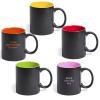 Tazas personalizadas: Taza de desayuno negra Tazas personalizadas: Taza de desayuno negra