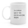 Tazas personalizadas: Taza personalizada '5 cosas que me gustan de...' Tazas personalizadas: Taza personalizada '5 cosas que me gustan de...'
