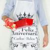 Delantales personalizados: Delantal personalizado para aniversario Delantales personalizados: Delantal personalizado para aniversario