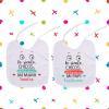 Regalos con nombre: Babero personalizado solo tengo ojos para... Regalos con nombre: Babero personalizado solo tengo ojos para...