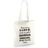 Bolsas personalizadas: Bolsa tote BIO personalizada 'Saber enseñar' Bolsas personalizadas: Bolsa tote BIO personalizada 'Saber enseñar'