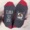 Regalos con nombre: Calcetines BIO personalizados para pareja Regalos con nombre: Calcetines BIO personalizados para pareja