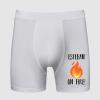 Regalos con nombre: Calzoncillo Bóxer BIO personalizado 'On fire' Regalos con nombre: Calzoncillo Bóxer BIO personalizado 'On fire'