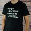 Camisetas personalizadas: Camiseta cumpleaños divertida personalizada Camisetas personalizadas: Camiseta cumpleaños divertida personalizada
