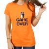 Camisetas personalizadas: Camiseta despedida de solteras Game over Camisetas personalizadas: Camiseta despedida de solteras Game over