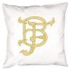 Diseño y decoración: Cojín con monograma personalizado Diseño y decoración: Cojín con monograma personalizado