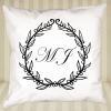 Diseño y decoración: Cojín personalizado con monograma Diseño y decoración: Cojín personalizado con monograma