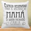 Diseño y decoración: Cojín personalizado Mamá Diseño y decoración: Cojín personalizado Mamá
