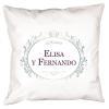 Diseño y decoración: Cojín personalizado para Boda Diseño y decoración: Cojín personalizado para Boda