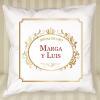 Diseño y decoración: Cojín personalizado para Bodas de Oro Diseño y decoración: Cojín personalizado para Bodas de Oro