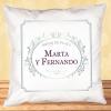 Diseño y decoración: Cojín personalizado para Bodas de Plata Diseño y decoración: Cojín personalizado para Bodas de Plata
