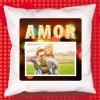 Diseño y decoración: Cojín personalizado AMOR luminoso Diseño y decoración: Cojín personalizado AMOR luminoso