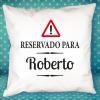 Diseño y decoración: Cojín Reservado personalizado Diseño y decoración: Cojín Reservado personalizado