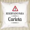 Diseño y decoración: Cojín Reservado personalizado Diseño y decoración: Cojín Reservado personalizado