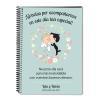 Cuadernos: Cuaderno de firmas boda personalizado Cuadernos: Cuaderno de firmas boda personalizado