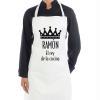 Delantales personalizados: Delantal "El rey de la cocina" personalizado Delantales personalizados: Delantal "El rey de la cocina" personalizado