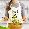 Delantales personalizados: Delantal "Peligro cocinando" personalizado Delantales personalizados: Delantal "Peligro cocinando" personalizado