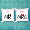 Diseño y decoración: Pack de cojines Mr y Mrs personalizados Diseño y decoración: Pack de cojines Mr y Mrs personalizados