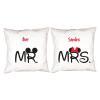Diseño y decoración: Pack de cojines Mr y Mrs personalizados Diseño y decoración: Pack de cojines Mr y Mrs personalizados
