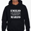 Regalos con nombre: Sudadera personalizada las leyendas nacen en Regalos con nombre: Sudadera personalizada las leyendas nacen en