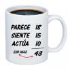 Tazas personalizadas: Taza personalizada para cumpleaños Tazas personalizadas: Taza personalizada para cumpleaños