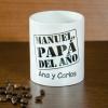 Tazas personalizadas: Taza personalizada para el padre del año Tazas personalizadas: Taza personalizada para el padre del año
