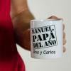 Tazas personalizadas: Taza personalizada para el padre del año Tazas personalizadas: Taza personalizada para el padre del año
