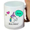 Tazas personalizadas: Taza personalizada Unicornio Tazas personalizadas: Taza personalizada Unicornio