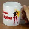 Tazas personalizadas: Taza superheroína personalizada Tazas personalizadas: Taza superheroína personalizada