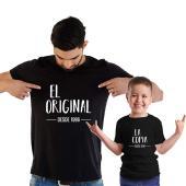 Pack camisetas padre e hijo personalizadas Original