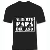 Camiseta Papá del año personalizada