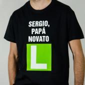 Camiseta papá novato personalizada