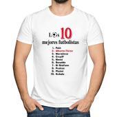 Camiseta personalizada 'Top 10 futbolistas'