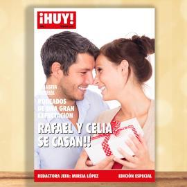Falsa portada de revista especial boda Falsa portada de revista especial boda