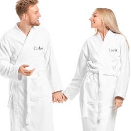 Albornoz personalizado para pareja Albornoz personalizado para pareja