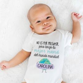 Body personalizado 'Mejor mamá' Body personalizado 'Mejor mamá'