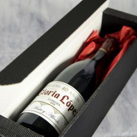 Botella de vino para 40 cumpleaños Botella de vino para 40 cumpleaños