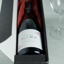 Botella de vino personalizada regalo de boda Botella de vino personalizada regalo de boda