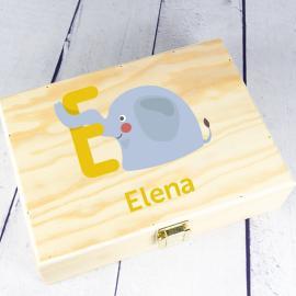 Caja personalizada 'alfabeto animal' Caja personalizada 'alfabeto animal'