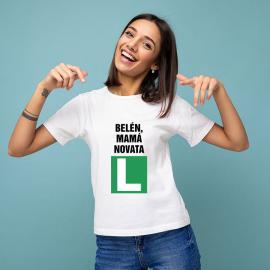 Camiseta mamá novata personalizada Camiseta mamá novata personalizada