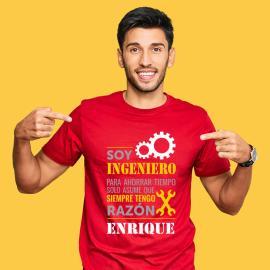 Camiseta personalizada 'Ingeniero' Camiseta personalizada 'Ingeniero'