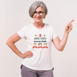 Camiseta razones para ser abuela Camiseta razones para ser abuela