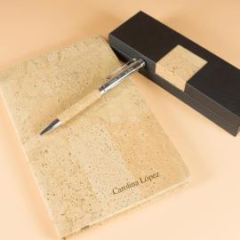 Conjunto bloc de notas y bolígrafo personalizado Conjunto bloc de notas y bolígrafo personalizado