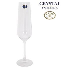 Copa de champagne de cristal de Bohemia Copa de champagne de cristal de Bohemia
