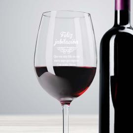 Copa de vino regalo para jubilación Copa de vino regalo para jubilación