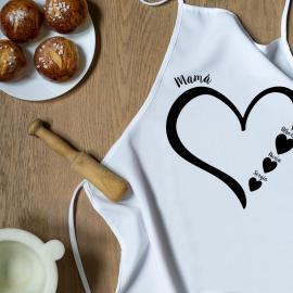 Delantal personalizado amor de Mamá Delantal personalizado amor de Mamá