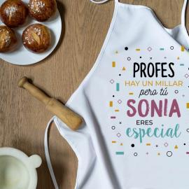 Delantal personalizado 'Profe especial' Delantal personalizado 'Profe especial'
